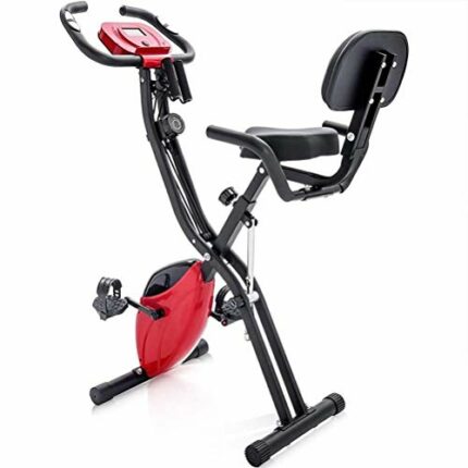 n/a Magnetic Folding Fitness BikeLCD Display For Cardio Workout Cycling Indoor Exercise Training