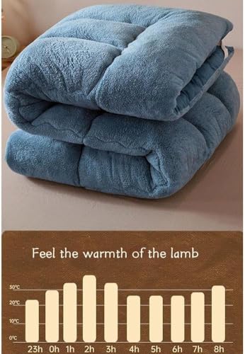 Japanese Floor Mattress, Extra Thick Futon Floor Mattress for Adults Japanese Thicken Futon Mattress Foldable Floor Bed Camping Mattress (Color :