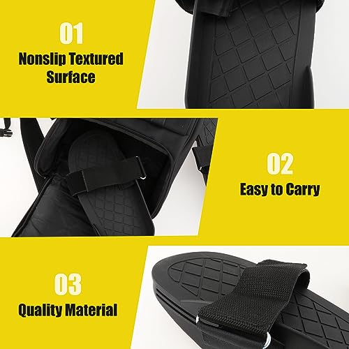 B Baosity Multifunction Rowing Machine Pedals Supplies Replacement Parts Easy to Install Non Slip Leg Training Lightweight for Workout Gym Sports