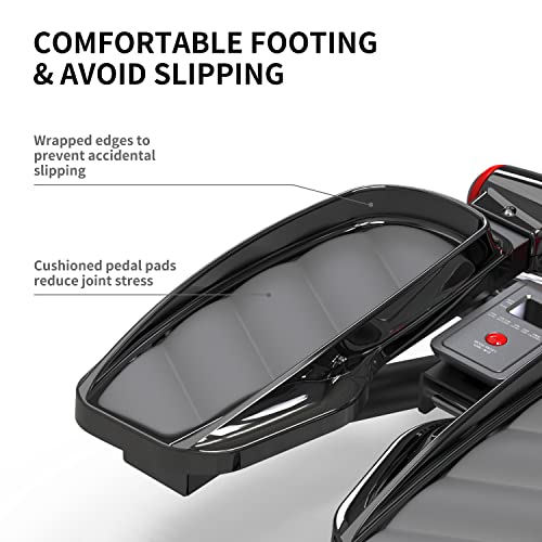 PROIRON Steppers for Exercise, Mini Stepper Machine with Display, Step Exercise Machine with Resistance Bands for Home Workout, Up Down Stair Cli