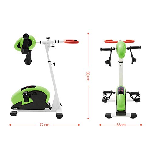 LUNEZY Electric Pedal Exerciser Bike Rehabilitation Machine, Arm and Leg Pedal Exercise Bike, Adjustable Fitness Rehab Equipment, for Seniors Gym