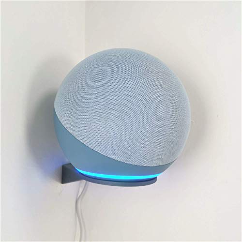 3DCabin Corner Wall Mount Wall Bracket Upright compatible with Echo 4th Generation (White)