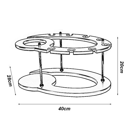 NEOCHY Wine Rack European Wine Glass Goblet Shelf Solid Wine Glass Storage Rack