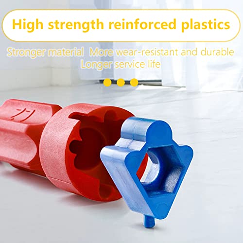 Newsmy Toilet Seat Spanner Plumbing Tools Toilet Seat Fitting Tool Installation Attachment (1 Pc)