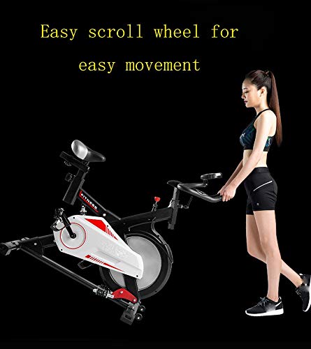 NXYJD Home Electric Exercise Bike Training Exercise Cycling Machine Spinning Bicycle Gym Exercise Equipment