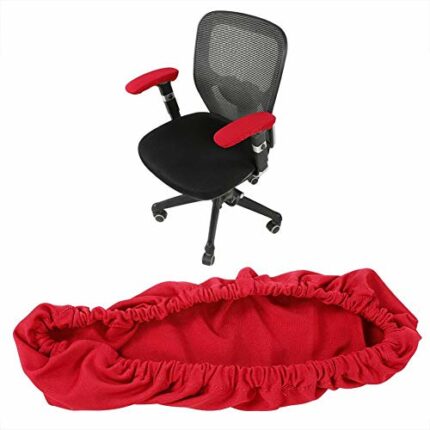 Zerodis Office Chair Arm Cover Elastic Stretchable Armrest Cover Comfortable Chair Arm Pad Removable Chair Armrest Cover for Home Office and Bar(