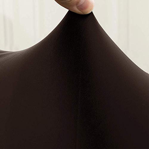 Yiran Armchair Arm Covers, 2pcs Armrest Cover Ultra Thick and Soft PU Leather Stretch Arm Cover for Recliners Sofas Chairs Elastic Waterproof Fur