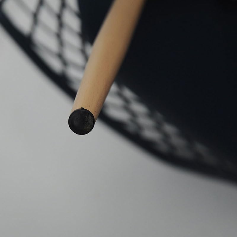 LUKEO Plastic Dining Chairs Hollow-Out Armchair Plastic Stool Creative Idea Furniture Multi-Scene (Color : Argento, Size : Light Grey)