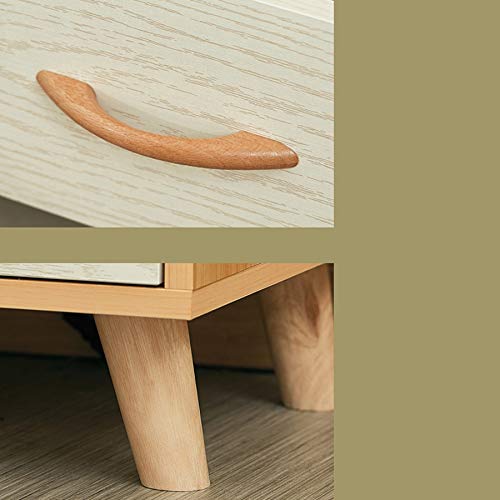 JYDQM Mini Bedside Table Simple Simple Locker, Double Drawer Design Bedside Table