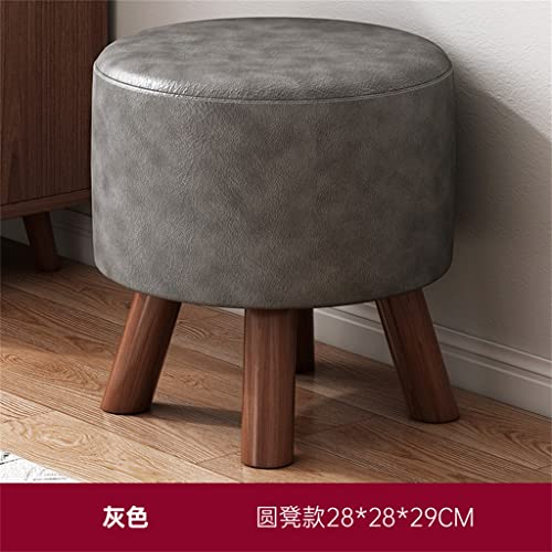 LUKEO Small Stool, Household Shoe Changing Stool, Sofa Stool, Coffee Table Stool, Sofa Stool (Color : D, Size : Talla �nica)
