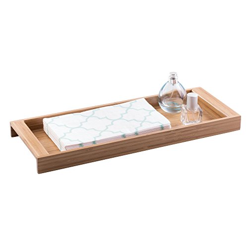 iDesign 86342 Formbu Eco Tank Top Tray, Bamboo