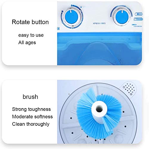 XIAOJUN Shoe Washing Machine Single Barrel Can Be Dehydrated Dual-use Household Lazy Shoe Brush Mini Washing Machine