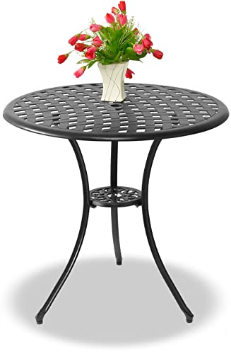 Homeology OSHOWA Garden & Patio Cast Aluminium Bistro Table