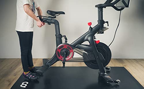 CyclingDeal Compatible with Original Peloton Bike Wheel Extender - Easy to Move Roll Peloton Bike - Great Peloton Accessories