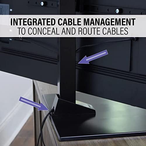 Sanus "VSTV2" Universal TV/Monitor Stand, 40" - 86", black