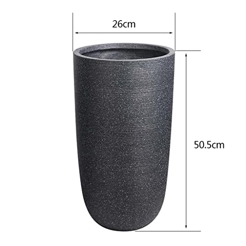 LSDJGDDE Umbrella Stand Home Umbrella Stand Japanese Umbrella Bucket Home Flower Arrangement Bucket (Color : Argento, Size