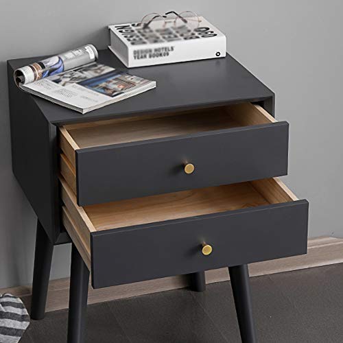 JYDQM All Solid Wood Bedside Table Simple Bedroom Locker,Mini Bedside Cabinet Small Apartment Creative Storage Cabinet