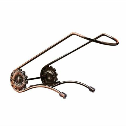 ZYZMH Red Wine Stand Simple Wrought Iron Rack Home Bottle Cabinet Decorative Ornaments Bracket Shelf for Bar Wine Cellar Kitchen