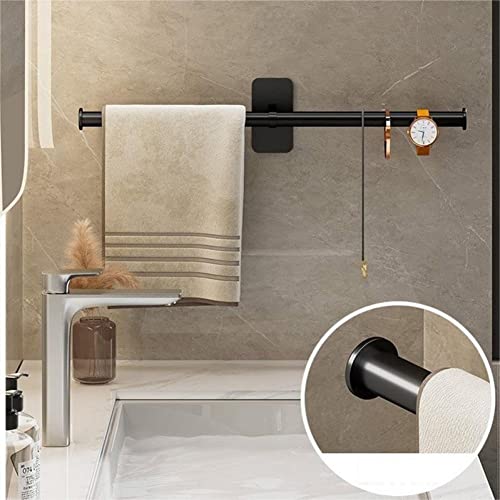 Metal Towel Rack Wall Hanging Rack Bath Towel Holder Bathroom Towel Bars Kitchen Storage Rack Bathroom Shelf