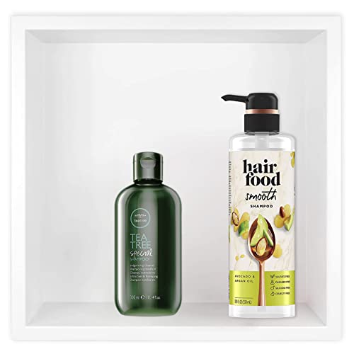 Neodrain No Tile Shower Niche, Insert Storage Shower Shelf (Outside Size 13.1”X13.1“)(Inner Size 12" X 12"), Stainless Steel Wall Niche No Tiled