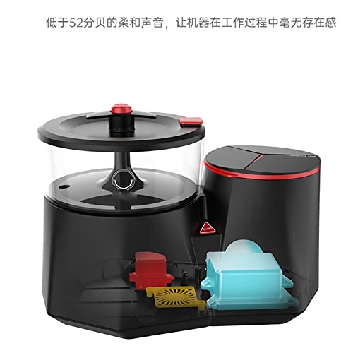 XYZMDJ Automatic Drying Integrated Socks Washing Mini Washing Machine (Color : Black)