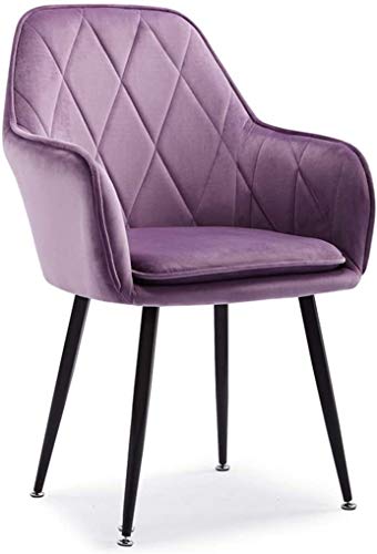 Modern Kitchen Dining Room Chairs Kitchen Dining Chairs Living Room Armchair with Metal Legs Velvet Seat And Backrests Kitchen Living Room Lounge