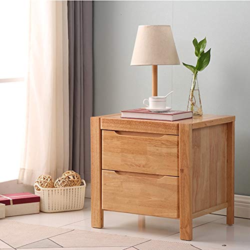JYDQM Mini Bedside Table Solid Wood Bedside Table, Simple and Bedroom Dormitory Storage Bedside Table