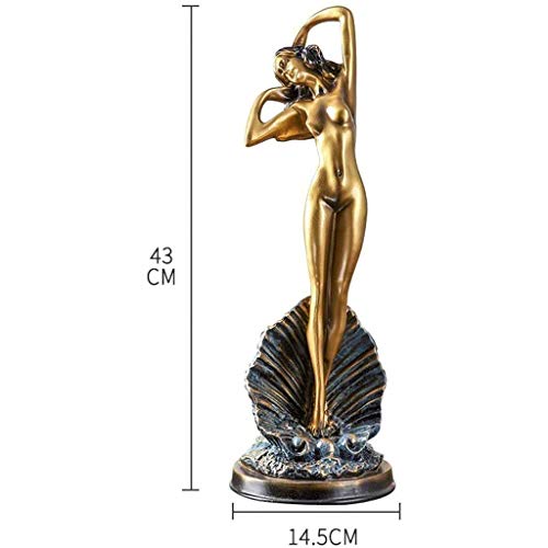 n/a Sculpture Beautiful Character home Living room wine Cabinet Study Bedroom soft Decoration Crafts Pendulum