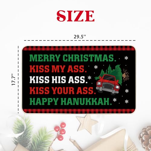 National Lampoon's Christmas Vacation Gift, Funny Christmas Door Mat, Griswold Family Cousin Eddie Christmas Vacation Merchandise, Cute Christmas