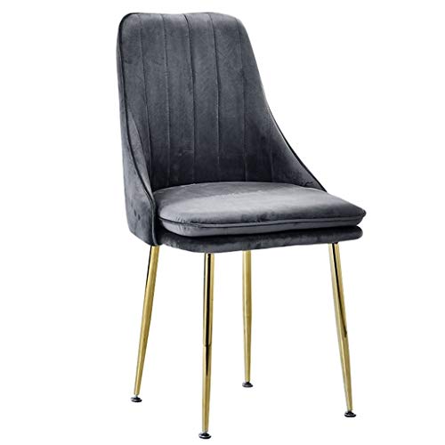 Modern Kitchen Dining Room Chairs Dining Chairs With Backrest Velvet Dining Chair Soft Padded Seat For Office Lounge Dining Kitchen Bedroom (Colo