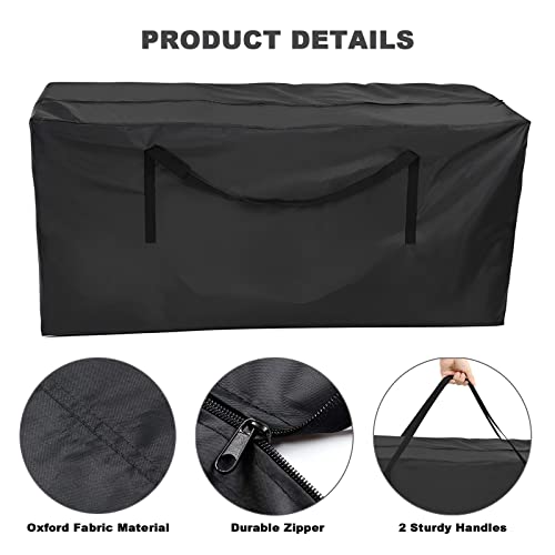 Fenghome Garden Cushion Storage Bag, Dust-proof Waterproof Oxford Fabric Storage Bag for Outdoor Furniture Cushion Sturdy Christmas Tree Storage