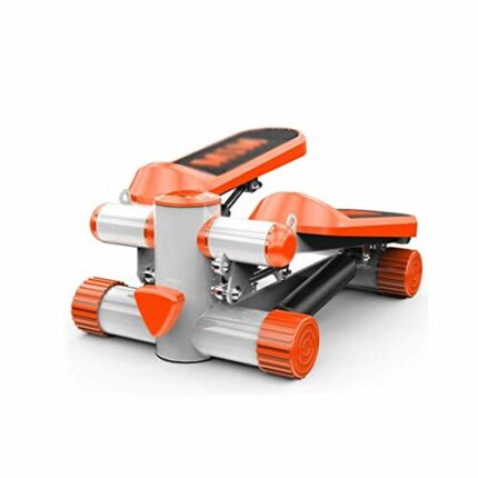 LLRYN Adjustable Stepper with Resistance Band, Mini Pedal Machine for Home Sports and Fitness Equipment (Color : White-space Element (1)3)