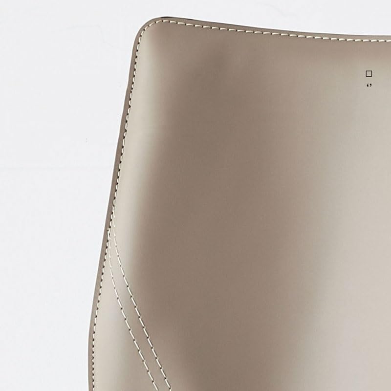 LXXSH Saddle Chair Is Made of Leather and Highly Resilient Sponge Comfortable and Beautiful Dining Chair