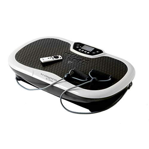 High Street TV Wonder Core Rock N Fit Vibration Plate & Exercise Seat, 20 Speed Total Body Workout With 4 Bonus Work Out Videos