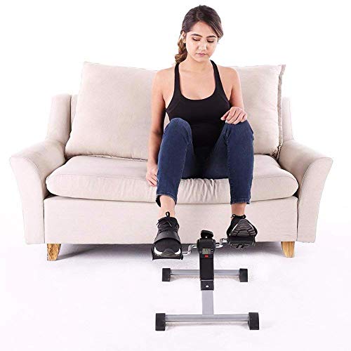LUNEZY Mini Exercise Bike Rehabilitation TrainingLeg Exercise Equipment Pedal Bike Fitness Training Machine