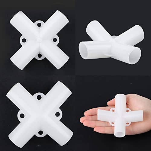 Gazebo Connectors,9 Pcs Gazebo Replacement Spare Parts for 3x3 m Gazebo Awning Tent Feet Corner Center Connector,Gazebo Spares Parts Connector 25