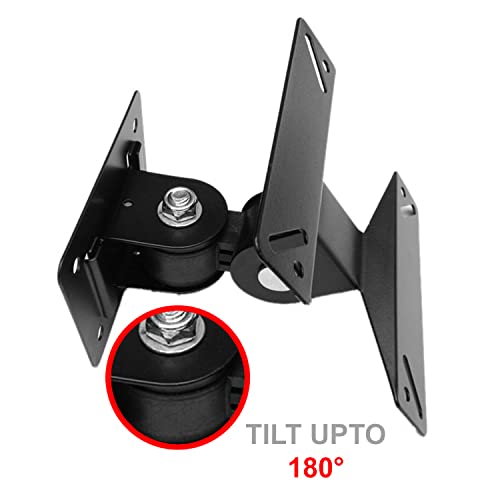 IMBTECH Mounting TV Wall Bracket Full Motion Swivel Tilt TV Wall Mount Bracket For 14 15 20 22 24 Inch TV's - Super Strong Full Motion Monitor Wa