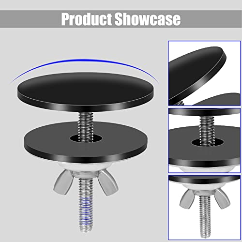 Kitchen Sink Hole Covers, 2 inch Stainless Steel Sink Tap Hole Plug Matte Black Faucet Hole Cover Kitchen Sink Hole Cap for Leakage Prevention