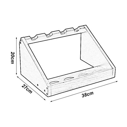 NEOCHY Wine Rack Household Modern Wine Display Cabinet Cabinet Living Room Decoration/38X27X20Cm