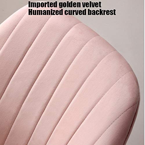 Kitchen Dining Room Furniture Chairs Velvet Dining Chairs Set Of 4 Living Room Armchair with Metal Legs Velvet Seat And Backrests for Living Room