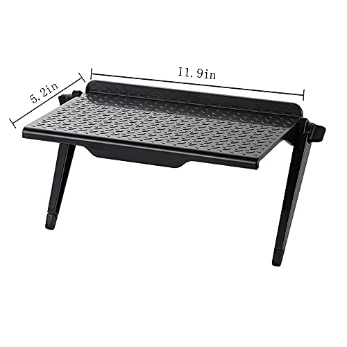 Hniuyun 2 Pieces TV Screen Top Shelf Monitor Top Shelf for Cellphone/Computer Monitor/Media Boxes/Flat Screen TV (11.9inch)