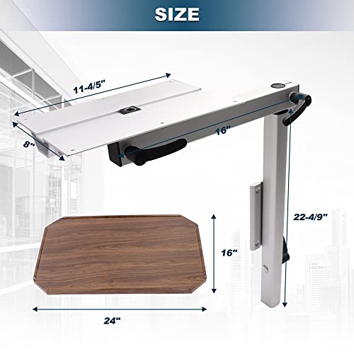 osemar Removable RV Tables with Aluminum Lagun Table Mount and PE Table Board