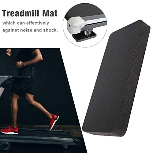 MOVKZACV 6pcs Treadmill Mat,Shock Absorbing Sound Insulation Cushion, Fitness Exercise High Density Non-Slip EVA Pad For Home Gym Equipment