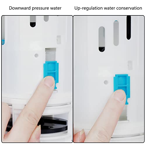 Dual Flush Valve and Flush Toilet Cistern Push Button Assembly, Iceten Adjustable Toilet Flush Valve General Toilet Cistern Fittings