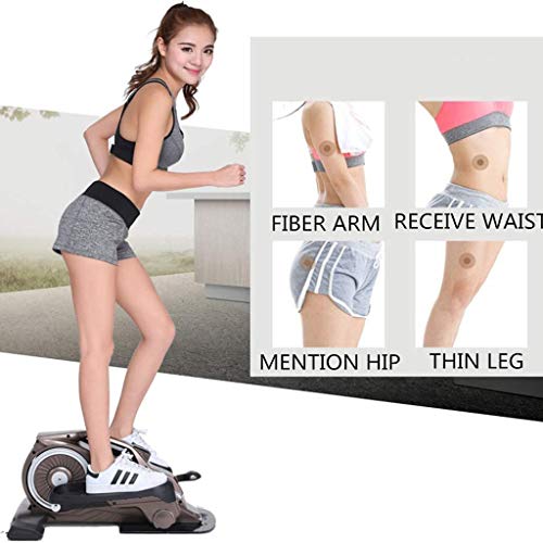 LLRYN Desk Oval Mini Stepper-Oval Pedal Sneakers Under The Table, Design,Mute Exercise Space Walk Machine