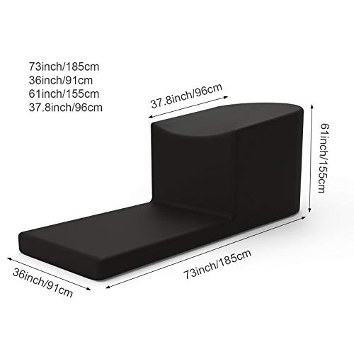 Onlyme Treadmill Cover, Waterproof Running Machines Cover for Non-Folding Home Treadmills with Zipper & Drawstring