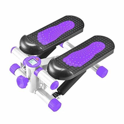 N/A Fitness Stair Stepper For Women And Man,Mini Stepper Fitness Cardio Exercise Trainer,Stepper Exercises Equipment With LCD Monitor And Resista