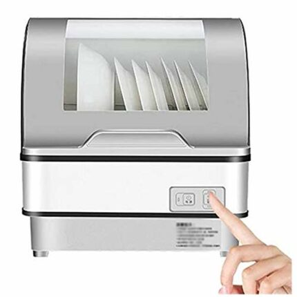 SKREOJF Mini Dishwasher, Portable Dishwasher, No Need to Install Fully Automatic Fast Disinfection, Drying and Storage