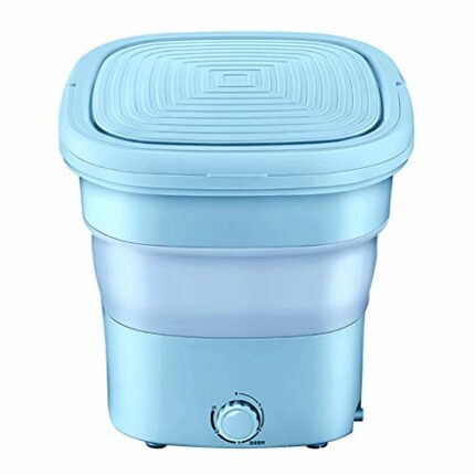 Washing Machines Camping Washing Machine,Portable Mini Washing Machine,Foldable Personal Clothes Washer,3.5 K(mini washing machine) (Blue)