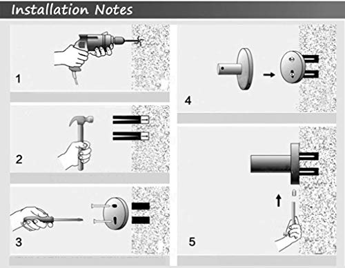 KNOXC Towel Racks,Towel Bar Towel Bar Wall Mounted Towel Rail Polished Finish for Bathroom or Kitchen Towel Rack